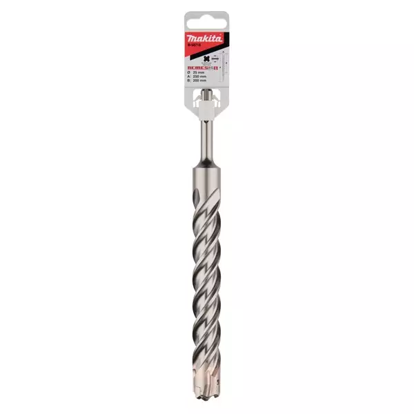 MAKITA B-58718 SDS-PLUS Poranterä 25 x 250 mm - Betoni- ja kiviporanterät - 131786 - 1
