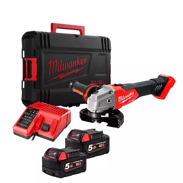 MILWAUKEE M18 FSAG125X-502X Akkukulmahiomakone - Akkuhiomakoneet - 137196 - 1