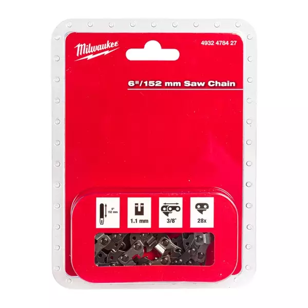 MILWAUKEE Teräketju 3/8"x152x1,1mm -28 - Teräketjut - 121526 - 1