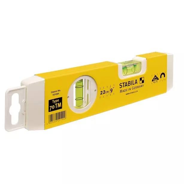 STABILA Torpedo 70TM vesivaaka 22cm - Vesivaa'at ja vatupassit - 114066 - 1