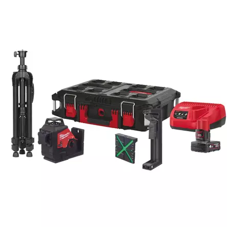 MILWAUKEE M12 3PLSKIT-401P Akkuristilinjalaser - Akkumittalaitteet - 137487 - 1