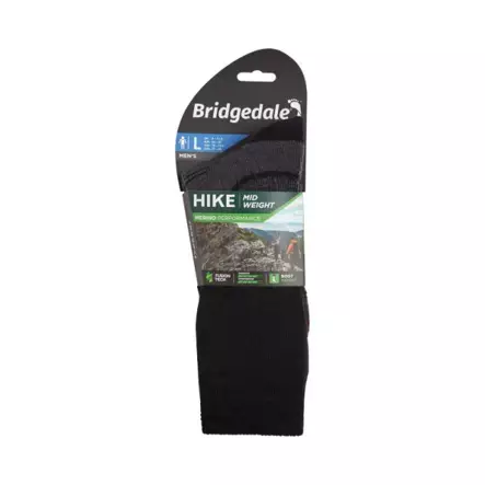 BRIDGEDALE Hike MW Performance Black M - Sukat - 132067 - 2