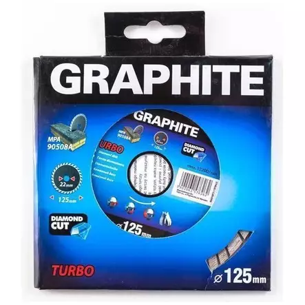 Graphite timanttilaikka turbo - Poistotuotteet - 136417 - 2