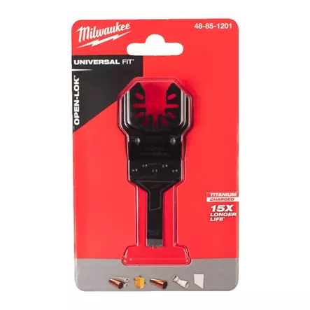 MILWAUKEE OPEN-LOK MT Ti BiM Terä 10mm - Monitoimilaitteiden terät ja tarvikkeet - 137337 - 2
