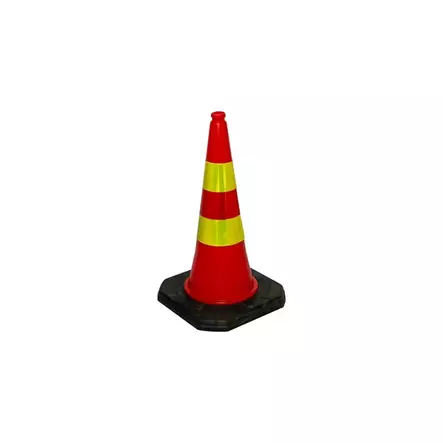 Varoituskartio kova 75cm - Liikenneohjaus - 132707 - 1