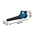 BOSCH GBL 18V-750 Puhallin - Bosch kampanja - 133927 - 2