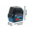 BOSCH GCL 2-15 Kombilinjalaser + Suojapussi - Bosch kampanja - 124907 - 2