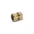 KÄRCHER Messinkiliitin, 3/4" Aqua Stop -sulkijalla - Kärcher painepesuritarvikkeet - 127927 - 1