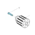 MAKITA 251468-5 Istukan kiinnitysruuvi M6x22 - Makita varaosat - 136907 - 1