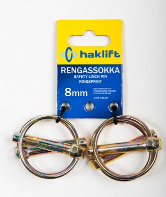 HAKLIFT Rengassokka 8mm 4kpl/pkt - Rengassokat - 128157 - 1