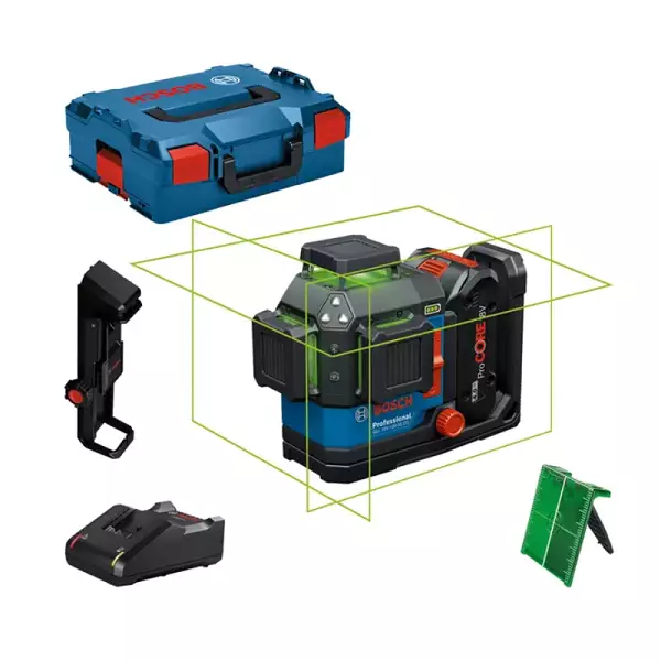 BOSCH GLL 18V-120-33 CG Linjalaser VIHREÄ - Bosch kampanja - 136677 - 1