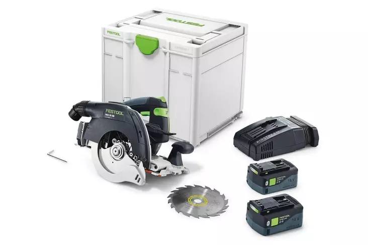 FESTOOL HKC 55 5,0 EBI-Plus-SCA Akkukäsipyörösaha - Festool kampanja - 137057 - 1