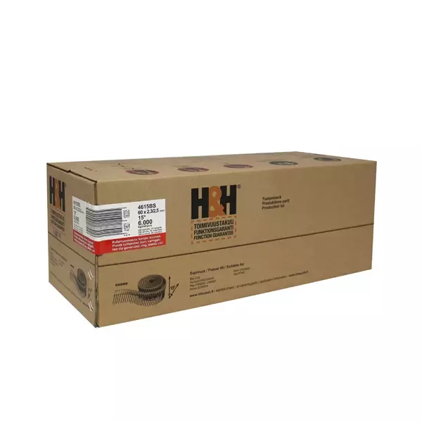 H&H Rullamuovinaula 64x2,5/2,8 mm 16° ks kampa - Rullanaulat - 127207 - 1