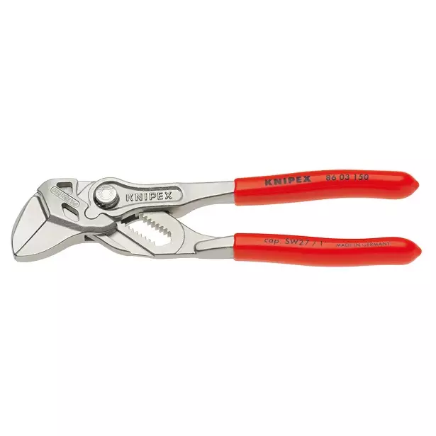 KNIPEX Siirtoleukapihti 250mm, sileäleukainen - Siirtoleukapihdit - 112977 - 1