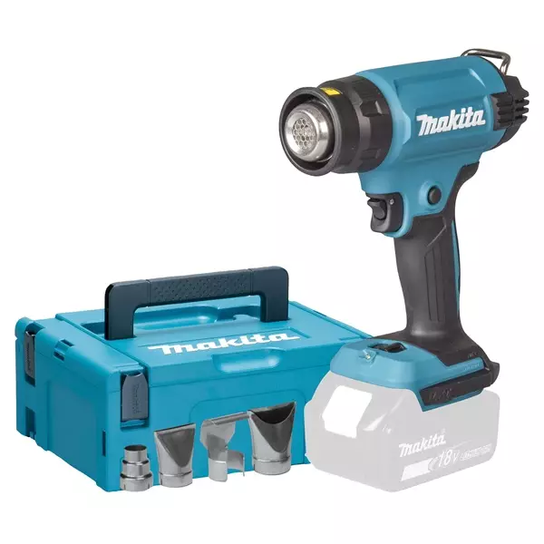 MAKITA DHG181ZJ Kuumailmapuhallin LXT - Akkupuhaltimet ja tuulettimet - 127497 - 1