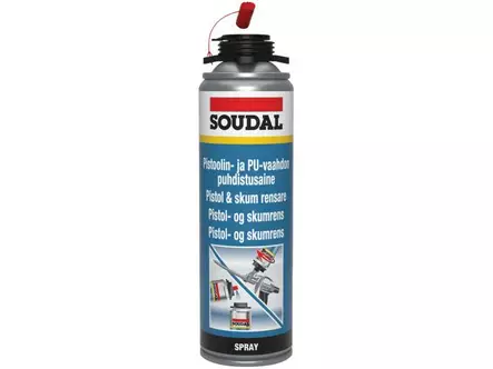 SOUDAL Pistoolin- ja PU-vaahdon puhdistusaine - Puhdistusaineet - 109298 - 1