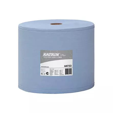 KATRIN 447226 Plus L2 Blue teollisuuspyyhe 350m - Käsipaperit ja pyyhkeet - 125848 - 1