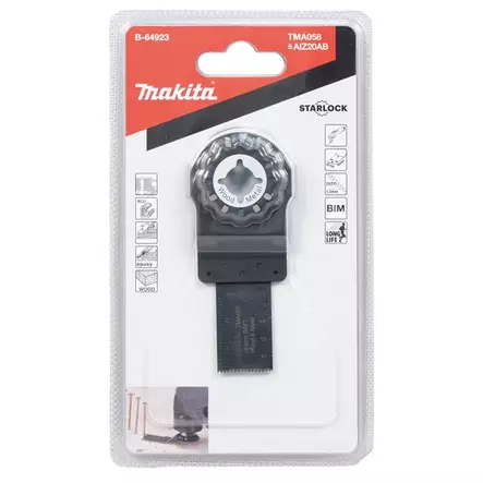 MAKITA Sahanterä upotukseen leveys 20mm - Monitoimilaitteiden terät ja tarvikkeet - 106098 - 2