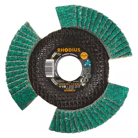 RHODIUS VISION Cool Lamellilaikka 125mm A60 - Katkaisu & hiomalaikat, teräsharjat - 136078 - 2