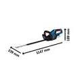 BOSCH GHE 18V-60 (II) Pensasleikkuri - Bosch kampanja - 136608 - 2