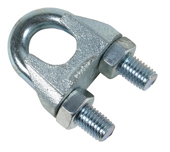 HAKLIFT Vaijerilukko Ø 5 mm DIN741 - Ketjut, vaijerit ja liitoslenkit - 128108 - 1