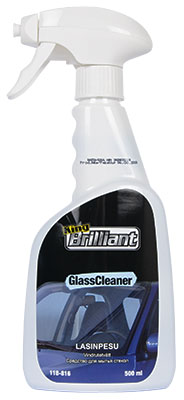 KING BRILLIANT Lasinpesuaine pumpulla 500 ml - Muut autotarvikkeet ja varaosat - 125868 - 1