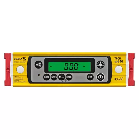 STABILA TECH 196 DL Digitaalinen vesivaaka 23cm - Vesivaa'at ja vatupassit - 136109 - 2