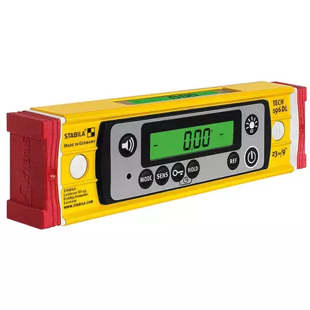 STABILA TECH 196 DL Digitaalinen vesivaaka 23cm - Vesivaa'at ja vatupassit - 136109 - 1