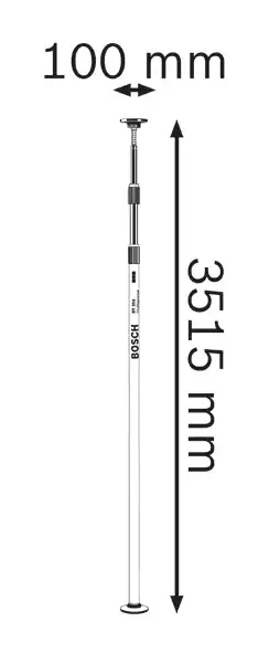 BOSCH BT 350 Professional Teleskooppitanko - Laserien tarvikkeet - 124869 - 2