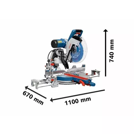 BOSCH GCM 12 GDL Katkaisu-ja jiirisaha Ø 305mm - Jiirisahat ja -alustat - 124909 - 2