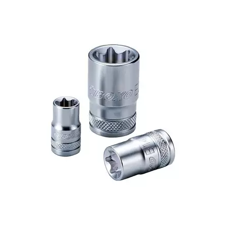 Hylsyavain 3/8" E Torx - Hylsyt - 137509 - 1