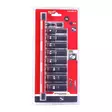 MILWAUKEE SHW Hylsysarja syvä 3/8" 9 osaa - Hylsy- ja työkalusarjat - 132089 - 2