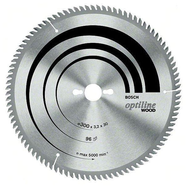 BOSCH Pyörösahanterä 250x3,2x30mm Z40 OP +10° - Pyörösahanterät - 125089 - 1