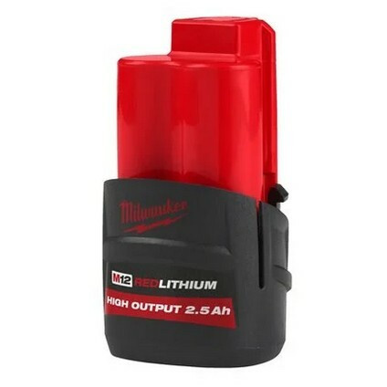 MILWAUKEE M12 HB2.5 REDLITHIUM Akku 2,5Ah - Milwaukee kampanja - 127779 - 1
