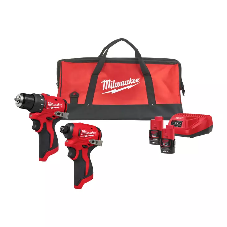 MILWAUKEE M12 BLPP2D-202B Akkukonesarja - Milwaukee M12 paketit - 137249 - 1