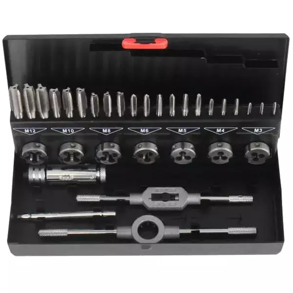 TECOS Kierteytyssarja M3-M12, 32-osaa - Tecos käsityökalut - 138119 - 1