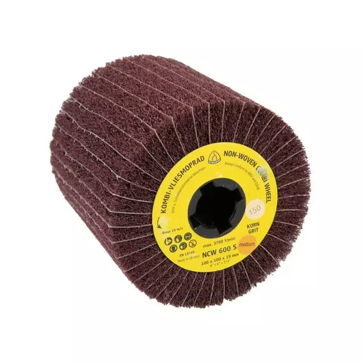 KLINGSPOR NCW600S Combinailonlaikka Ø100x100x19 - Harjat harjahiomakoneeseen - 138229 - 1