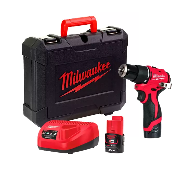 MILWAUKEE M12 BLPDRC-202C Akkuiskuporakone - Akkuporakoneet - 137709 - 1