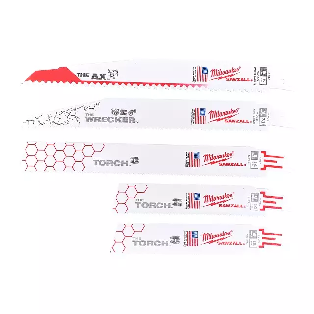 MILWAUKEE SAWZALL Puukkosahanteräsarja - Milwaukee Tarvikkeet - 120969 - 1