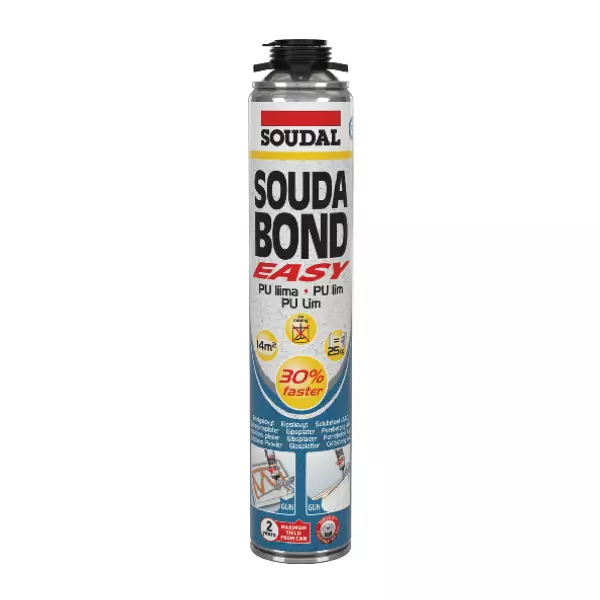 SOUDAL Soudabond Easy PU-Vaahtoliima - Rakennusvaahdot - 137849 - 1