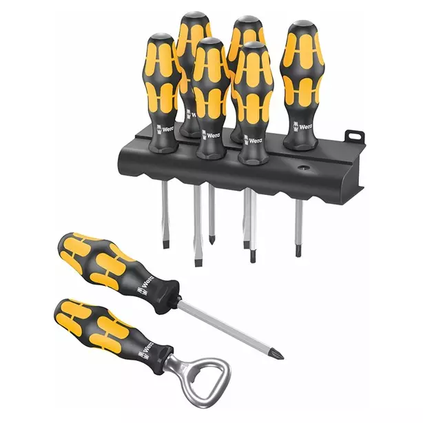 WERA 932/917/977/8 Ruuvitalttasarja Tiikeri 1 - Ruuvimeisselit - 136199 - 1